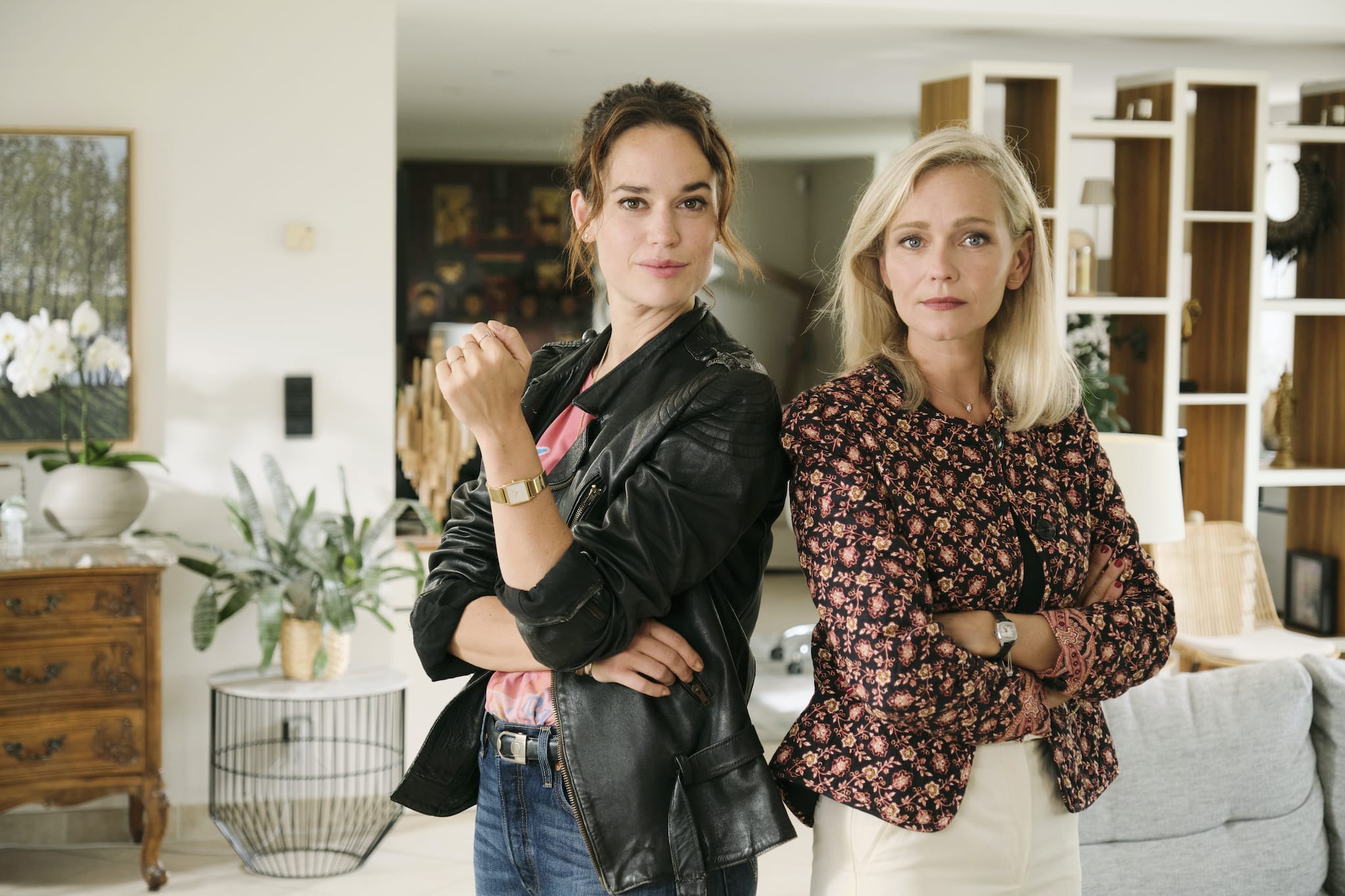 Claire Borotra et Constance Gay dans Face à face (France 3)